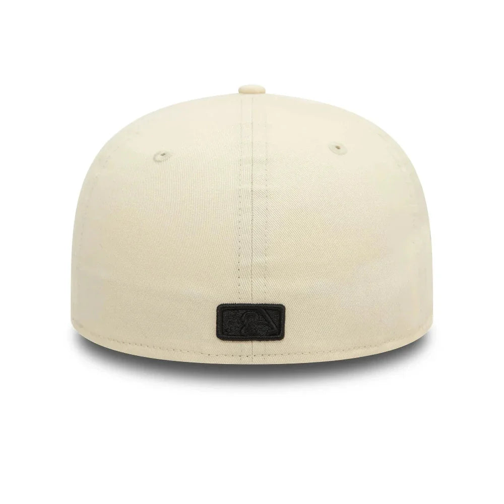 New Era - 59Fifty Fitted Pirates Side Patch Low Profile Cap - Black/Ivory